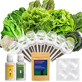 LYKOCLEAN Lettuce &amp; Salad Greens Seed Pods Kit Compatible with AeroGarden Hydroponics Growing System - Include American Fast Lettuce, Paris Island Cos &amp; Buttercrunch, 7 pods