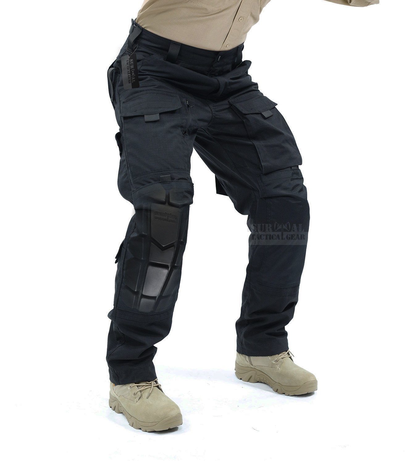 ZAPT Breathable Ripstop Fabric Pants Military Combat MultiPocket Molle