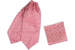 Epoint Patterned X Long Cravats For Men Pink Long-Self Cravats Big