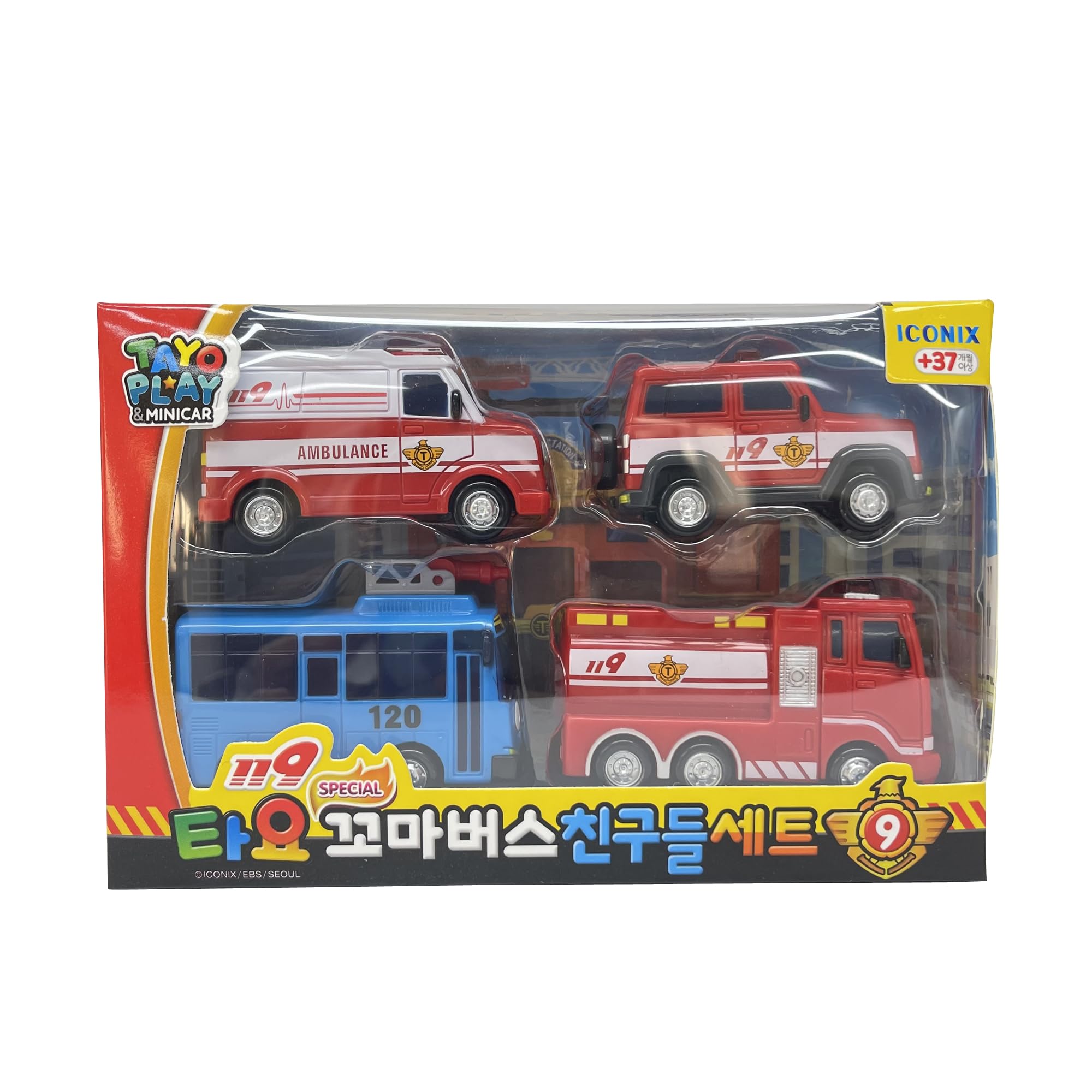 Tayo The Little Bus Special Friends Set 9