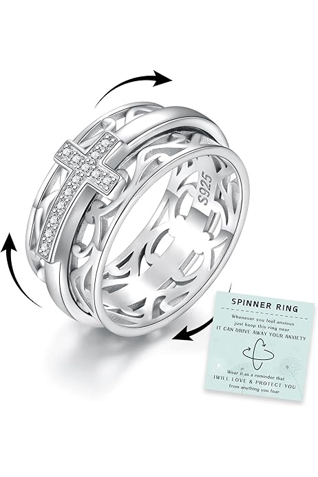 Un Paso Adelante Anillo Inquieto De Plata De Ley 925 Costa Rica