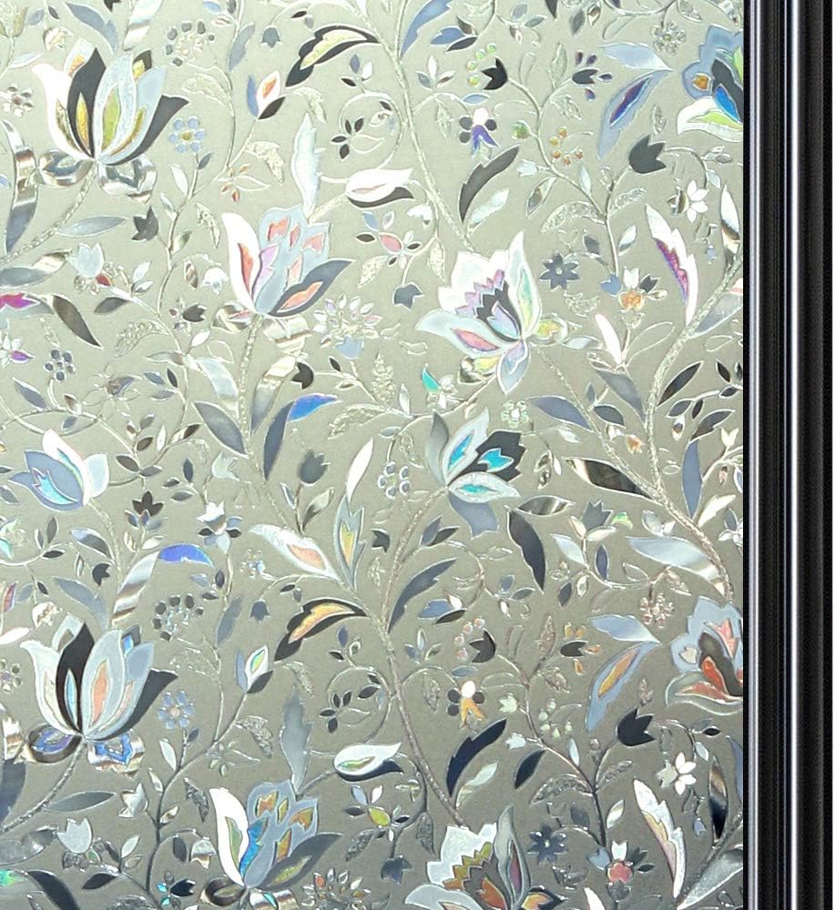 Pellicola Per Vetri Privacy - Pellicola Smerigliata Non Adesiva Per Finestre Ufficio E Casa - Foto 12