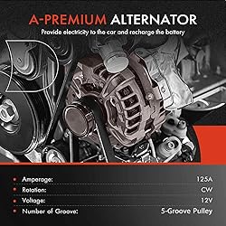 A-Premium Alternator Compatible with Pontiac G6