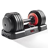 Sunny Health & Fitness Elite Adjustable Dumbbell