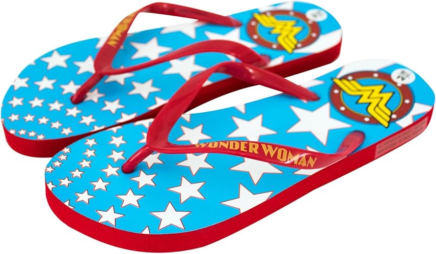 wonder woman flip flops
