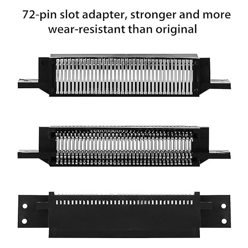 SUNJOYCO NES Cartridge Slot, 72 Pin NES Connector for NES Bit