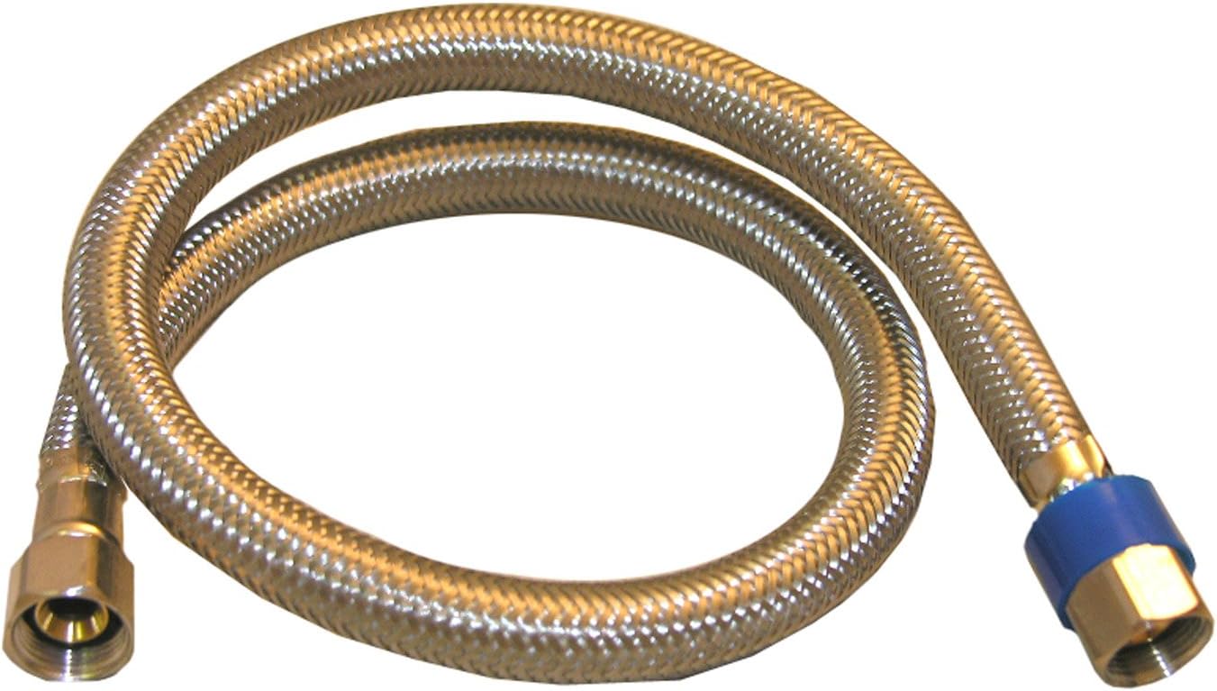 LASCO 100960 24Inch Water Supply Line Braided Stainless Steel, 25
