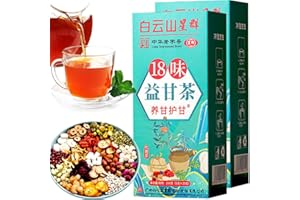 Juztec 18 Flavors Liver Care Tea, Herbal Tea for Liver - Nourish and Support Your Liver Health (60PCS)