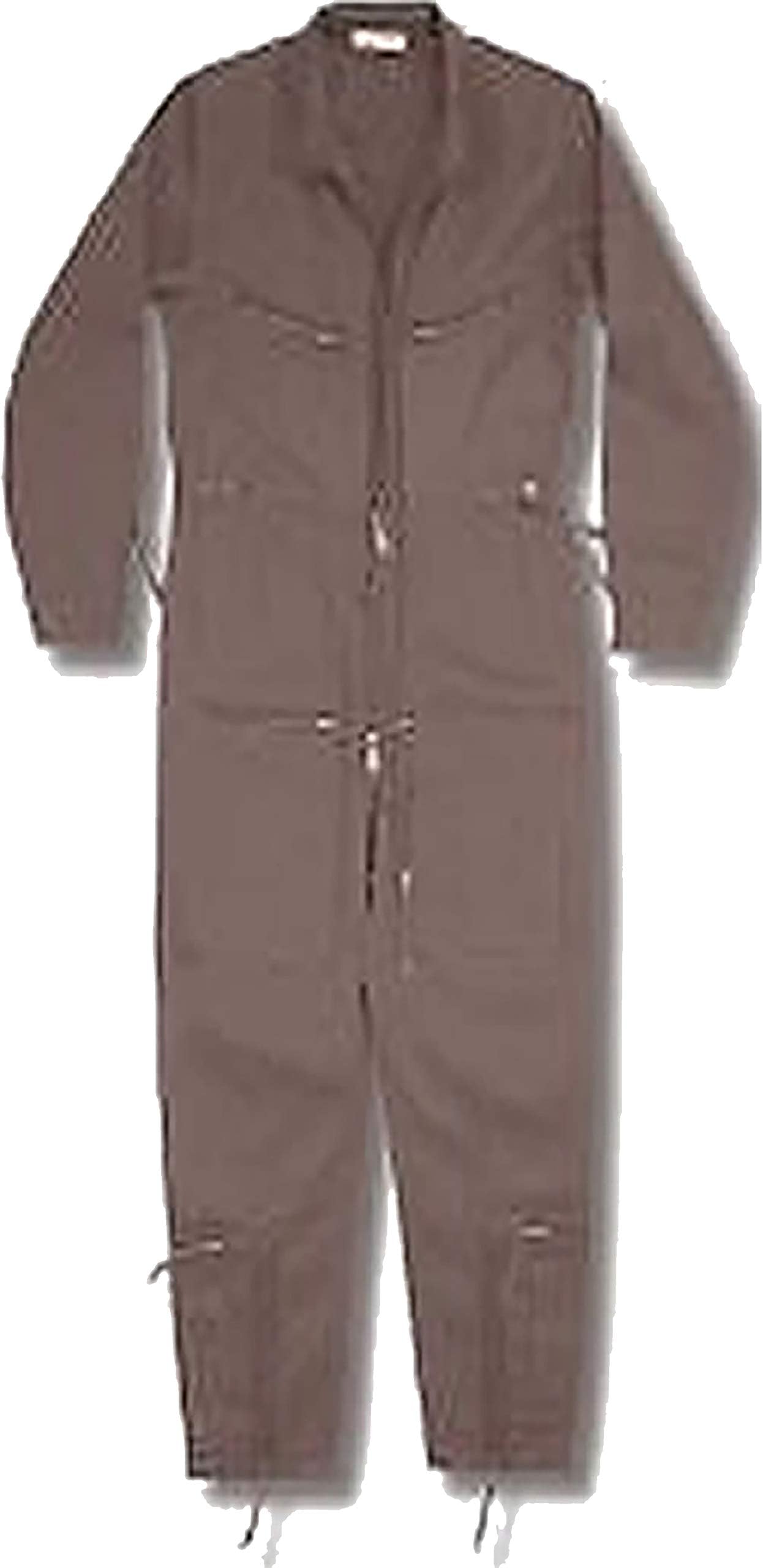 PILOTS FLIGHT SUIT CONTINENTAL AVIATORS FLYING COVERALL RAF BOILERSUIT (Grey, 40 Chest)