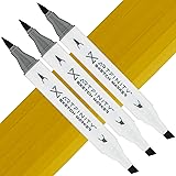 Artfinity Sketch Marker Sets - Set of 3 - Mustard