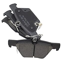 TRQ Rear Brake Pads Ceramic Compatible with