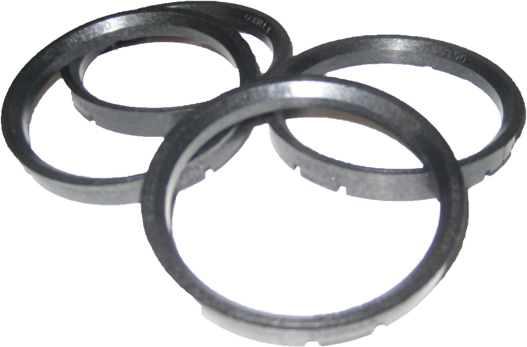 Gorilla Automotive 71-6656 Wheel Hub Centric Rings (71mm OD x 66.56mm ID) - Pack of 4