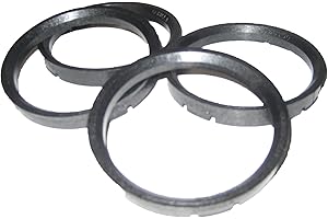 GORILLA Automotive 72-6706 Wheel Hub Centric Rings (72.62mm OD x 67.06mm ID) - Pack of 4