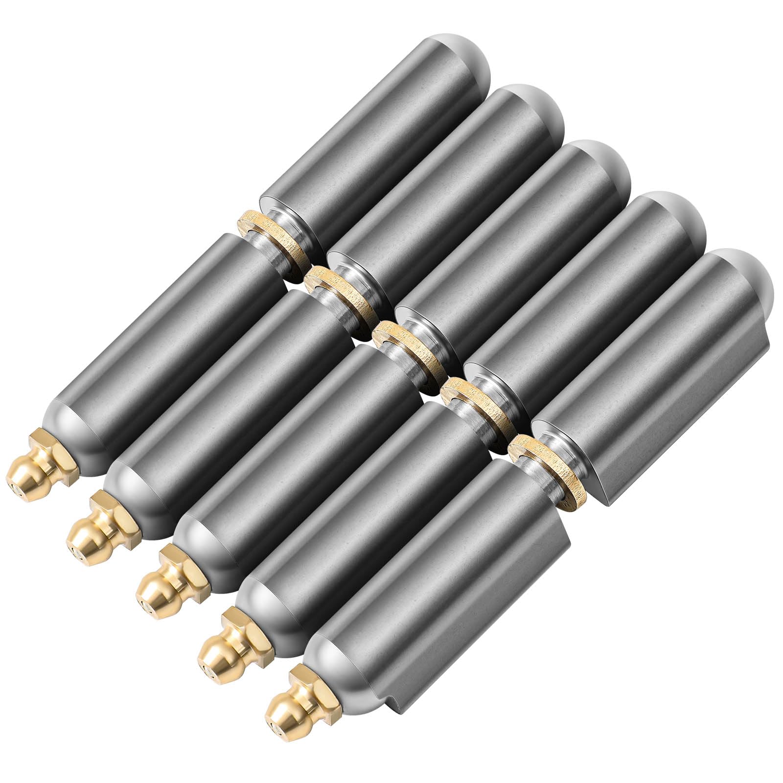 Photo 1 of Zonon 5 Pcs 3 Inch BBQ Smoker Bullet Weld on Bullet Hinge Carbon Steel Weldable Barrel Hinges Heavy Duty Weld on Hinge Detachable Gate Door Hinge for Swing Door Trailer Ramp