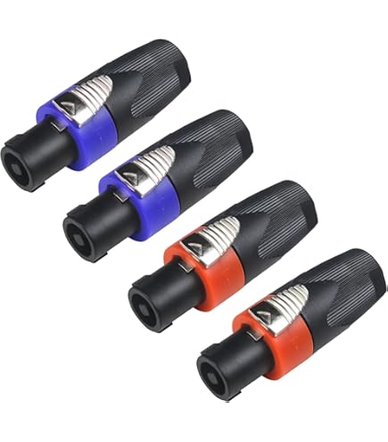 Amazon.com: (8 Pack) Original Neutrik NL4FX 4 pole Locking SpeakON