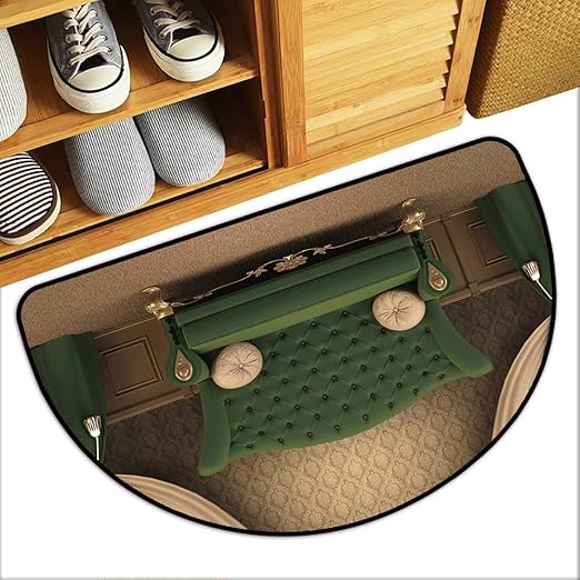 Alfombrilla de Entrada artística con diseño de la Estatua de la