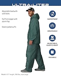 FROGG TOGGS Men's Ultra-Lite2 Waterproof Breathable