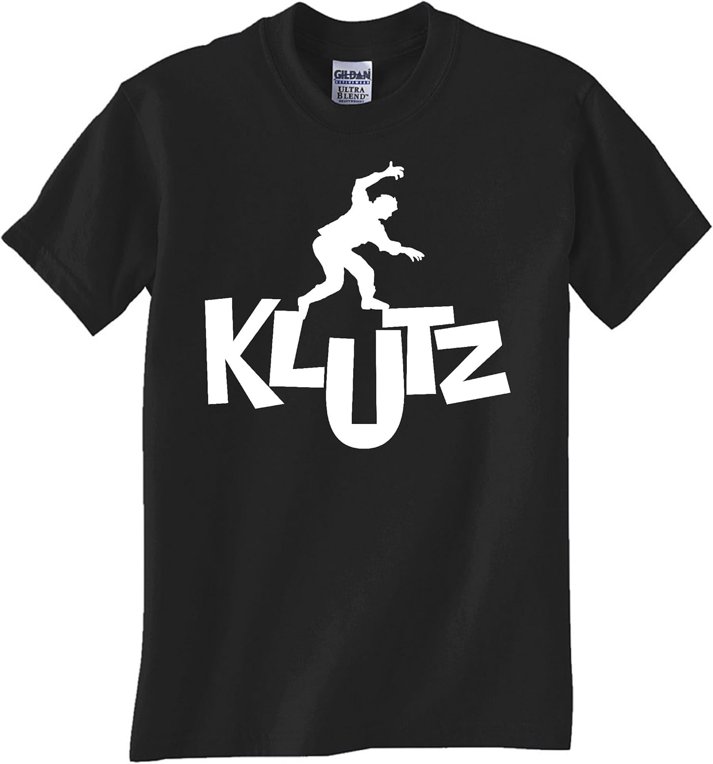 KLUTZ Black TEE Shirt Clothing