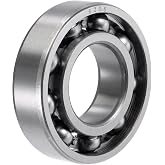 uxcell 6206 Deep Groove Ball Bearings 30mm Bore 62mm OD 16mm Thick CN Open Type Chrome Steel