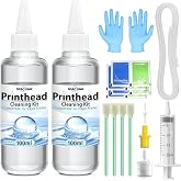Spaceink Printhead Cleaning kit 200mL for E pson Printer, Printer Cleaning Kit for HP, Print Head Cleaning Kit for Canon, Inkjet Printer Nozzle Cleaning Kit for Brother