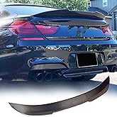 Carbon Fiber Trunk Spoiler for BMW 6 Series F06 F13 2012-2018 | 640i 650i M Sport M6 Gran Coupe 2Door Sedan 4Door Rear Boot Lid Highkick Spoiler Wing Lip