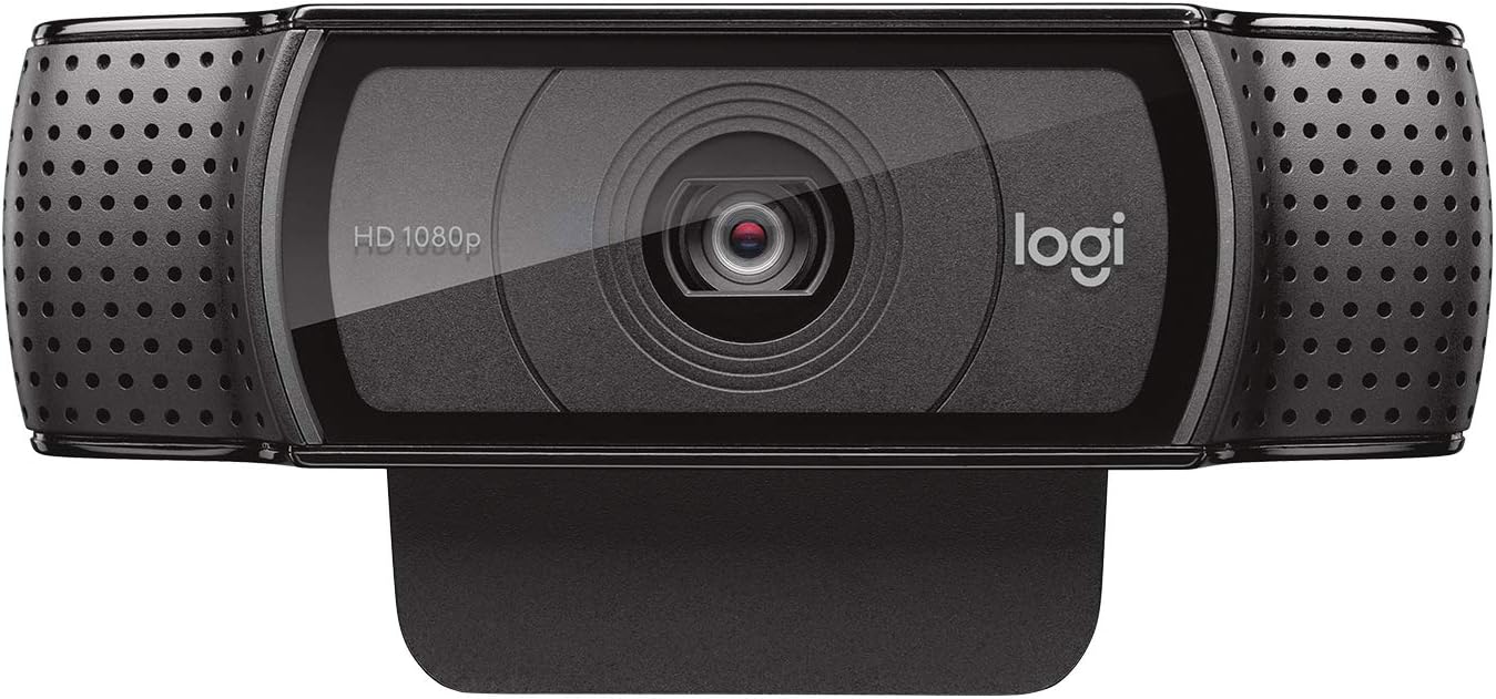 Logitech C920S HD Pro Webcam, Full HD 1080p/30fps Video Calling, Clear Stereo Audio, HD Light Correction, Privacy Shutter, Works with Skype, Zoom, FaceTime, Hangouts, PC/Mac/Laptop/Tablet/XBox - Black: Computers & Accessories
