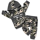 Toddler Baby Boy Clothes Infant Newborn Boy Outfit Long Sleeve Hoodie Sweatshirt Pants Fall Winter Clothes Set