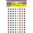 Teacher Created Resources Mini Stickers Valu Pack, Smiley Stars (5141)