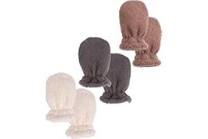 Zsedrut Baby Boys Winter Glove Warm Toddler Infant Girls Mittens Fleece Lined Gloves 1-7 Years