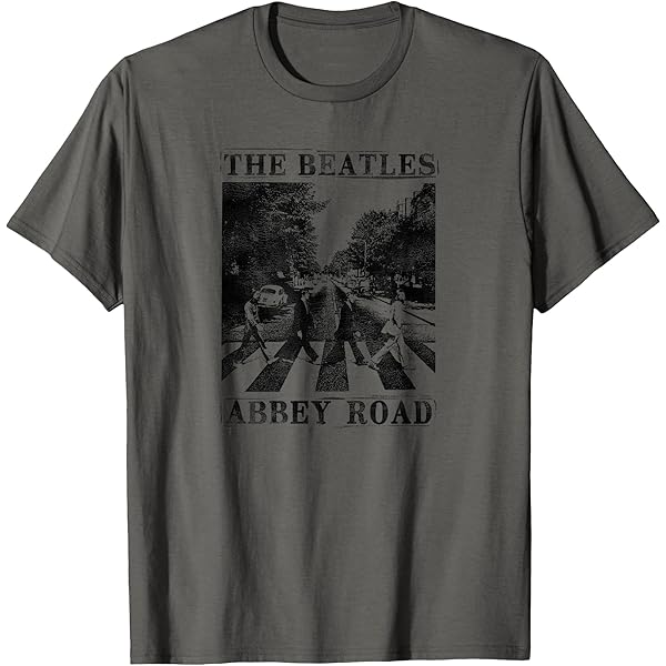 THE BEATLES コラボTシャツ グレー Amazon.com: The Beatles - Abbey Road T-Shirt : Clothing, Shoes