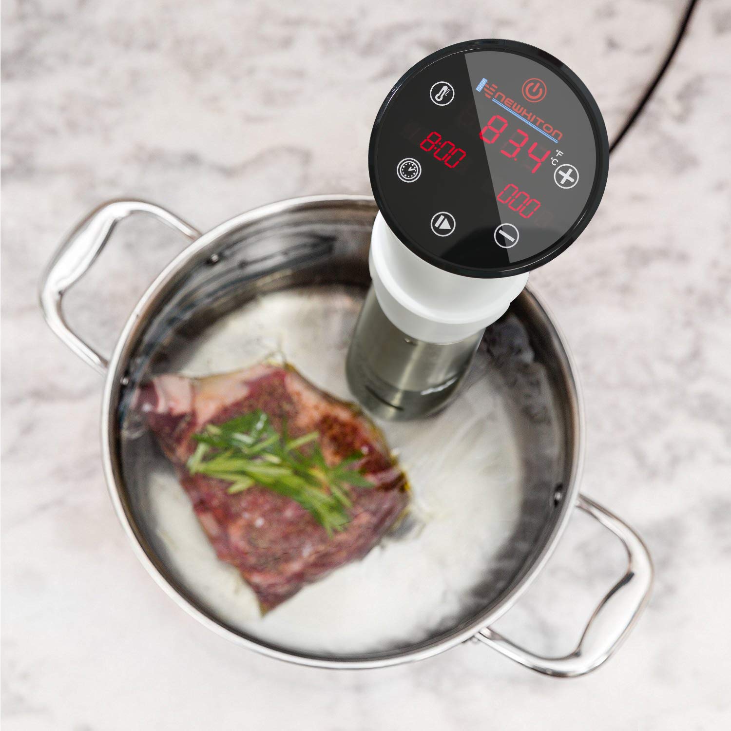 Newkiton Sous Vide Precise Immersion Circulator Cooker, 1000 Watts