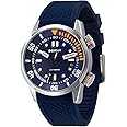 BERNY Men's Watch 20ATM Diving Watch Automatic Movement Wristwatch HV600 Hardness Sapphire Glass Comfortable Silicone Watch Band Super Luminous Male Watches