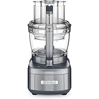 Cuisinart Elemental Small Food Processor, 13-Cup, Gunmetal