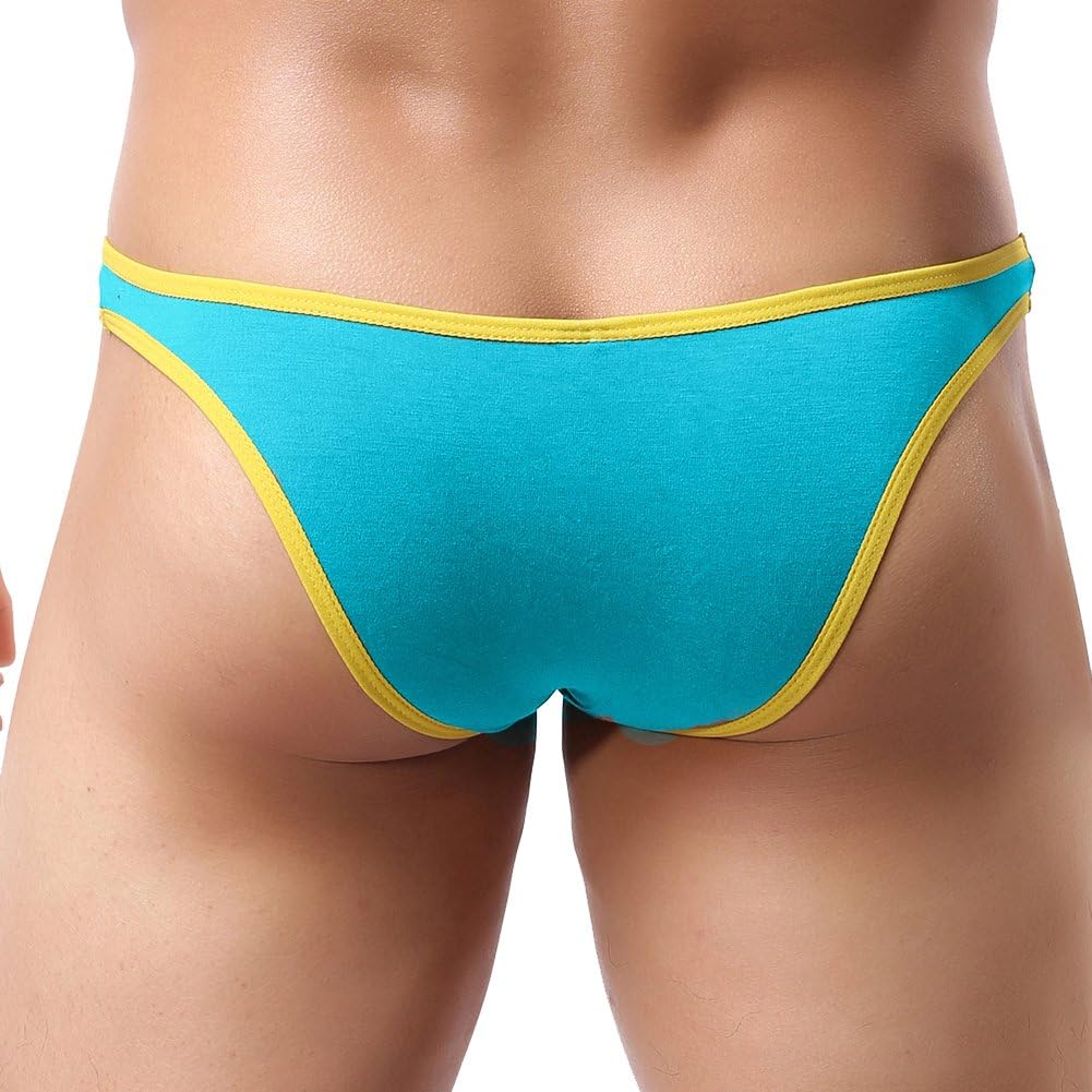 iKingsky Men's Low Rise Modal Bikini Briefs Sexy Brazilian Back Mens Underwear: Clothing