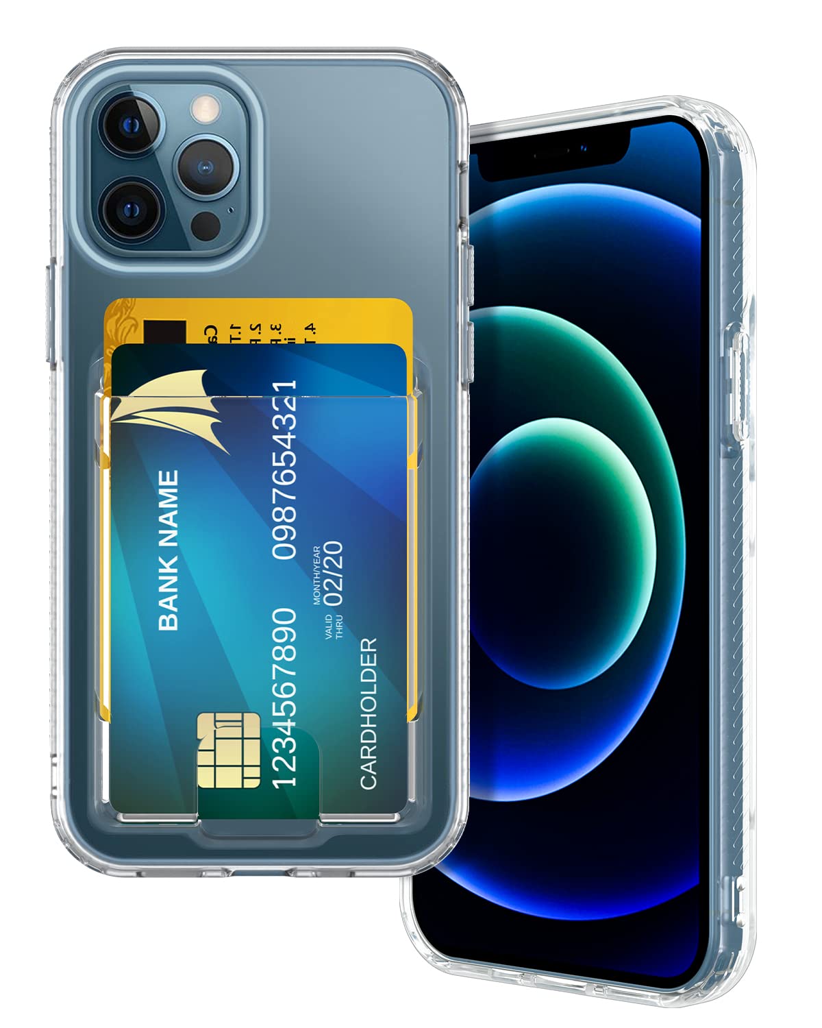 Petocase for iPhone 12 Pro Max Wallet Case Card