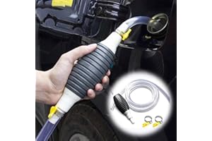 Multifunction Liquid Sucker Pump, 2024 New Manual Fuel Transfer Pump Portable Siphon Pump for Gas Gasoline Oil Fuel Petrol Di