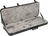 Fender Deluxe Electric Guitar Molded Case Stratocaster Telecaster Black view 1