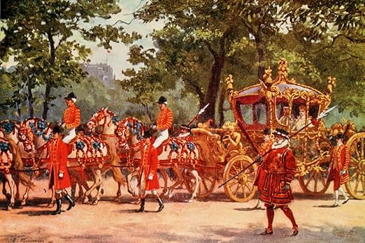 Amazon Com Living London 1902 Lord Mayors Carriage Poster Print