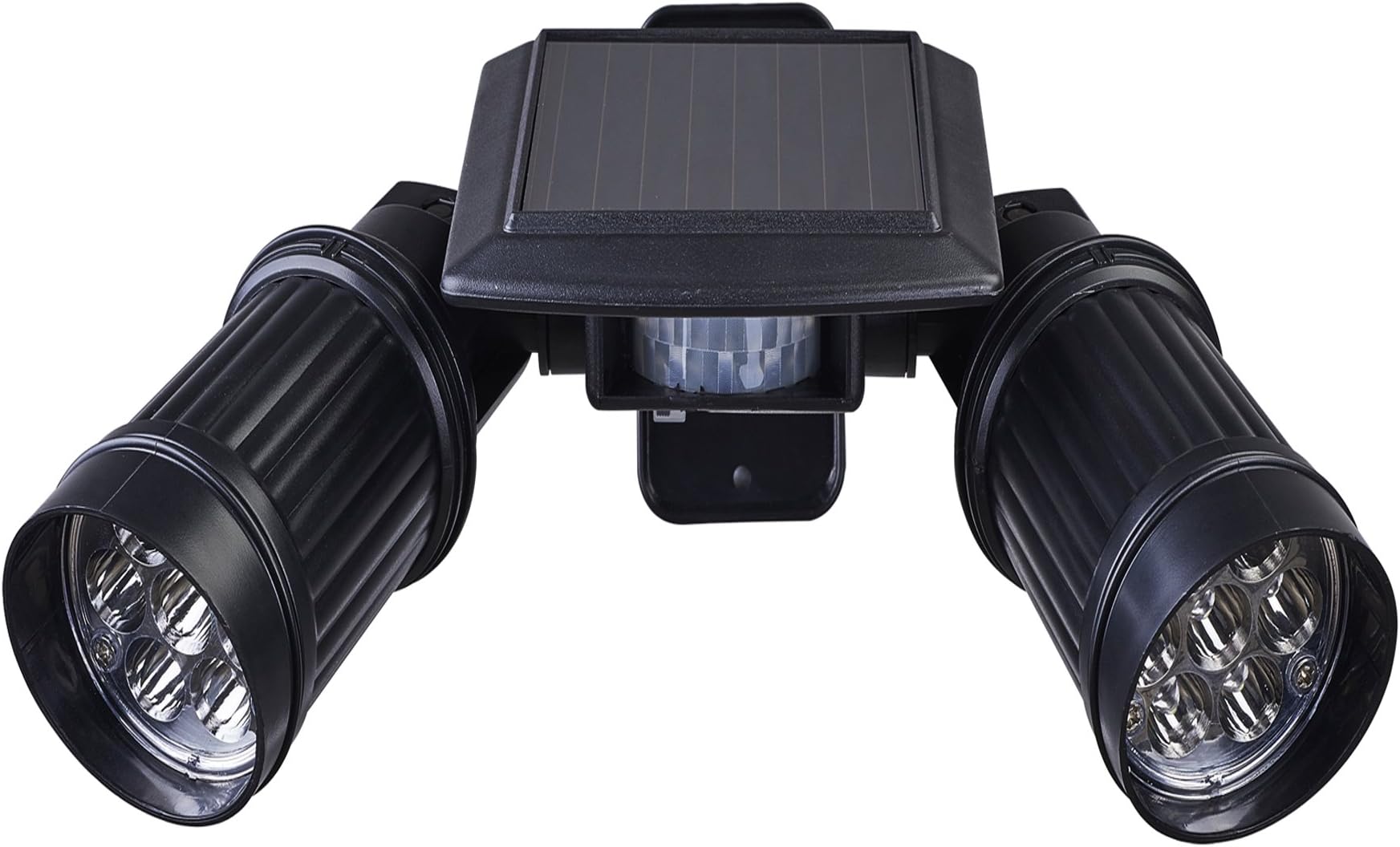 Wosen Solar Lights, 14 LED Outdoor Motion Sensor Lights with Dual Head, Waterproof Security Lights for Wall, Garden, Patio, Driveway, Garage-No.PJSOLAR02