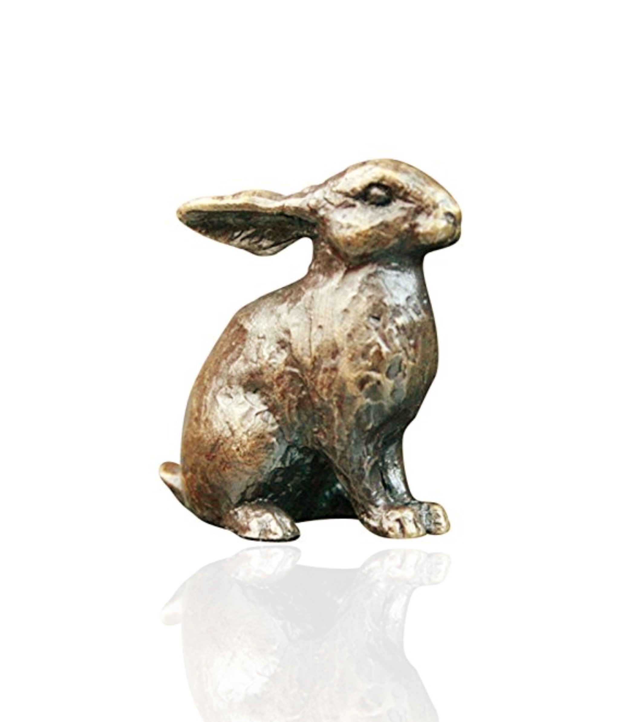Marquise Jewellery Bronze Miniature Figures - Bunny Rabbit - Butler & Peach.