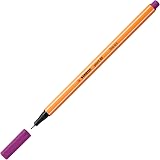 STABILO point 88 Fineliner Pack of 10 Special Colours 0.4mm Hexagonal view 2
