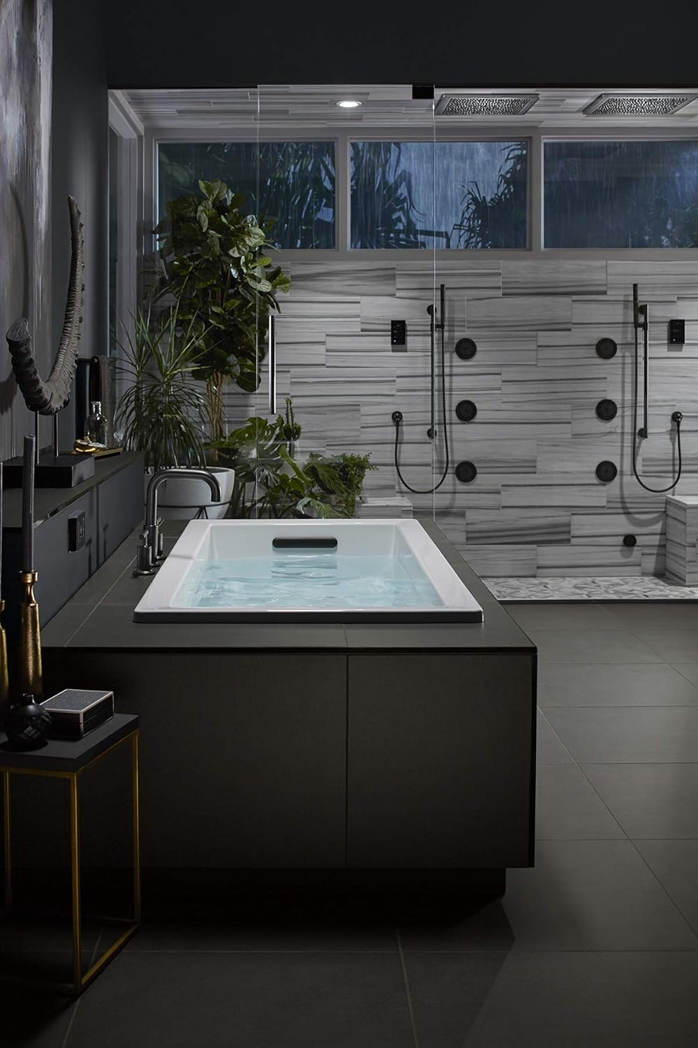 Matte Black Kohler KT144284BL Purist Tub Faucets Kitchen & Bath