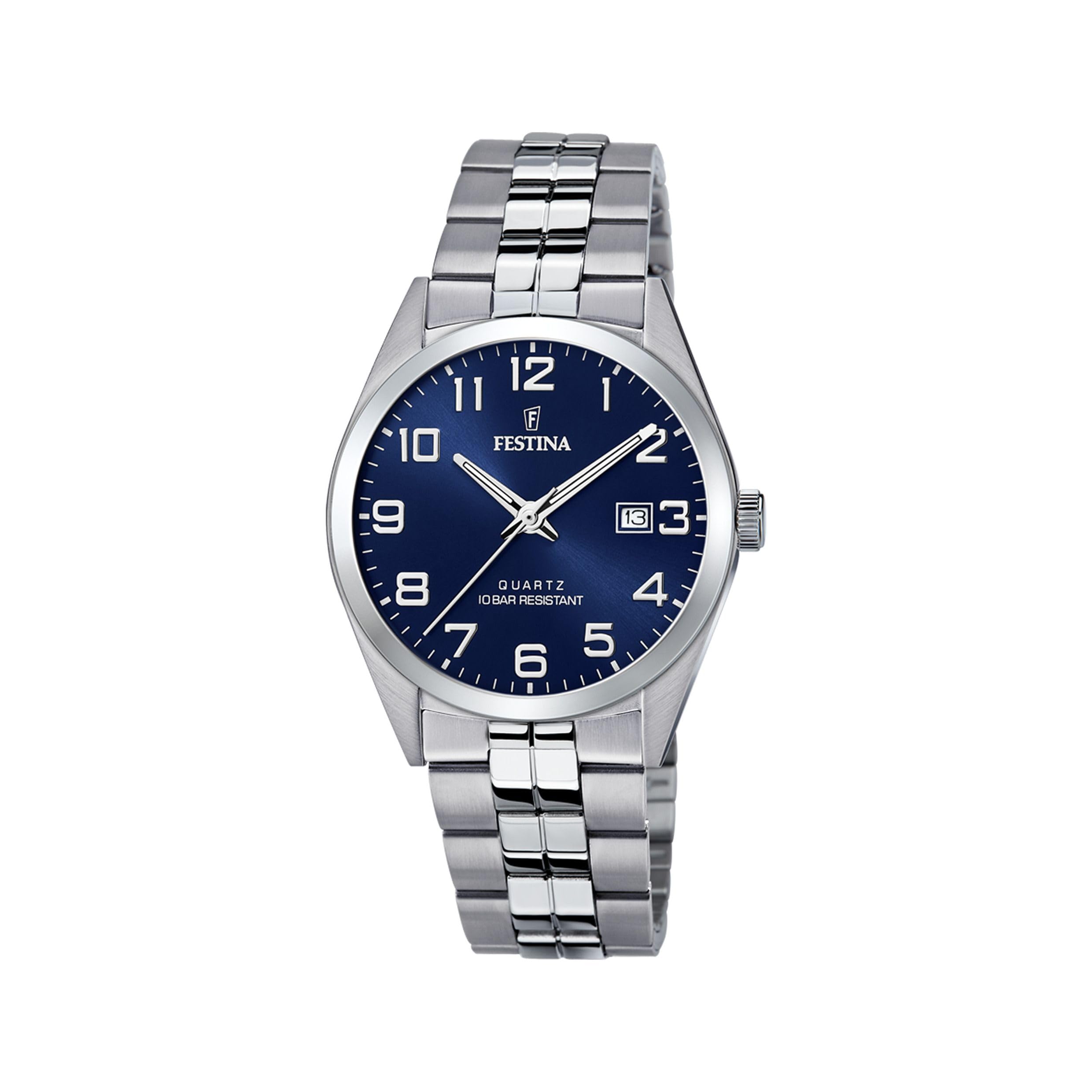 Acero Clasico Men's Watch in Steel, PVD Blue - FE.F20437/3 — image 1