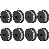 SnapFresh 8 Packs Weed Eater String, 13 Ft 0.065" Trimmer Line Replacement Spools, Automative Feed String Trimmer Line, Only for Snapfresh String Trimmer BBT-ZE2OST