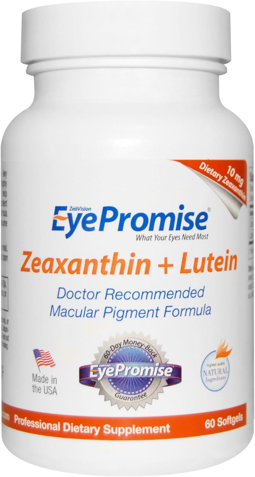 EyePromise, Zeaxanthin & Lutein, 60 Softgels - 2pc