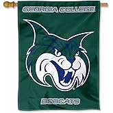 Georgia College Bobcats Double Sided House Banner Flag