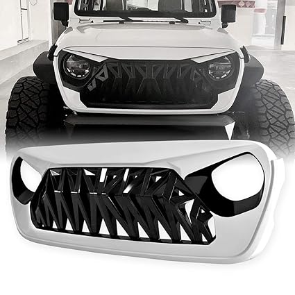 white jeep rubicon 2019