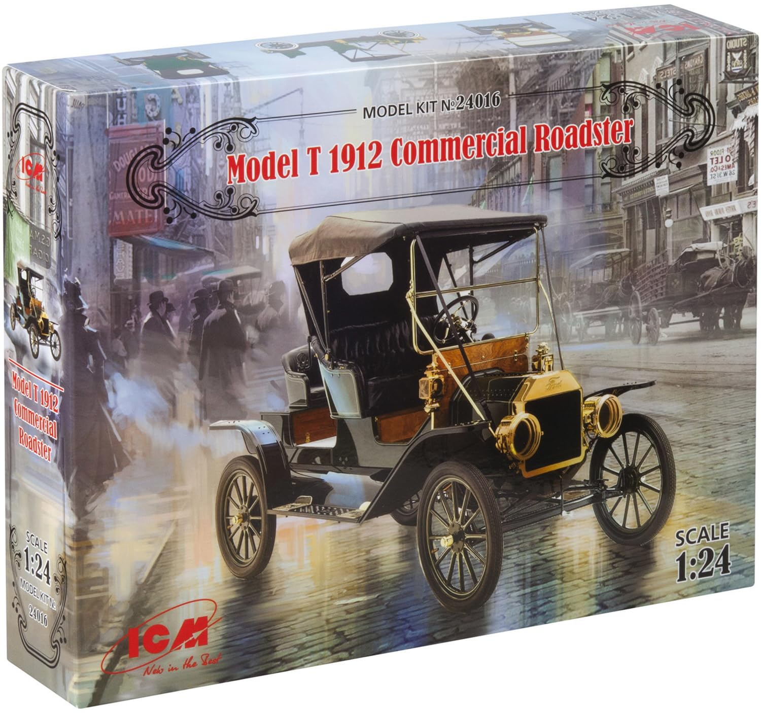 ICM 1:24 - Model T 1912 Commercial Roadster, US Car