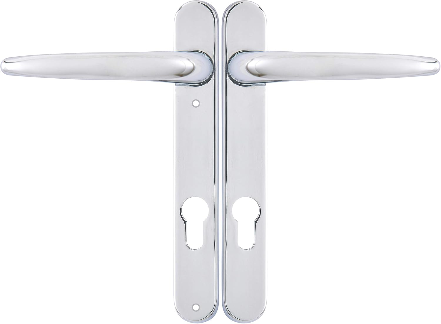 UPVC Door Handle Sprung 92PZ 122mm Screw Centres Double Glazing Pair