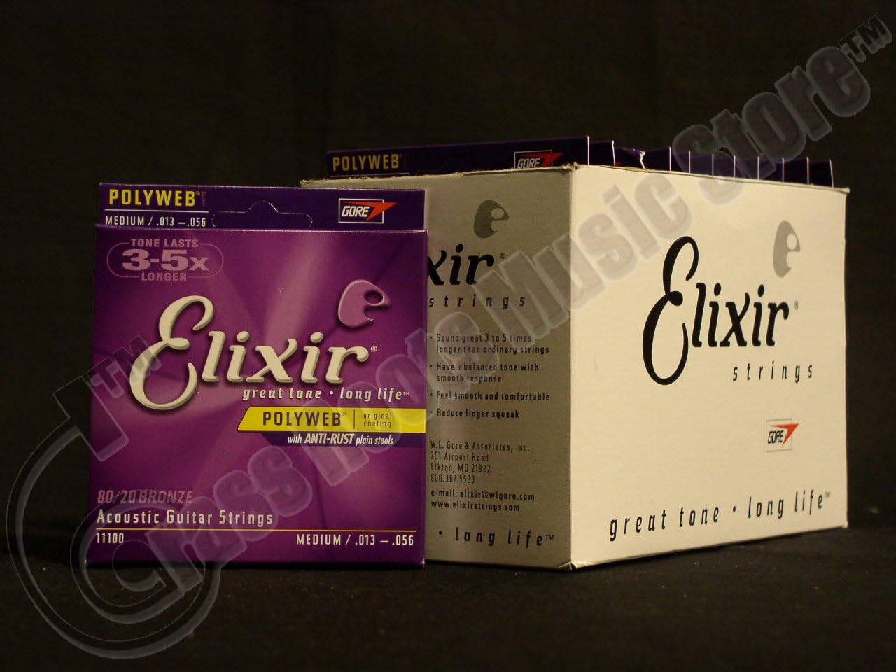 Elixir Bronze Nanoweb Acoustic Guitar Strings Bulk - Amazon Com Bulk 12 Sets Elixir Polyweb Medium Gauge Acoustic Guitar Strings 11100 Musical Instruments